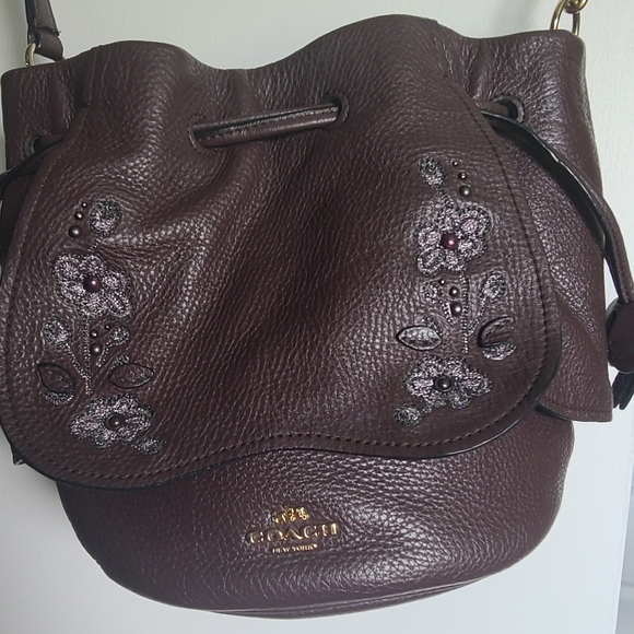 Coach Petal Bag in Pebble Leather (COACH F11917) - Picture 8 of 9